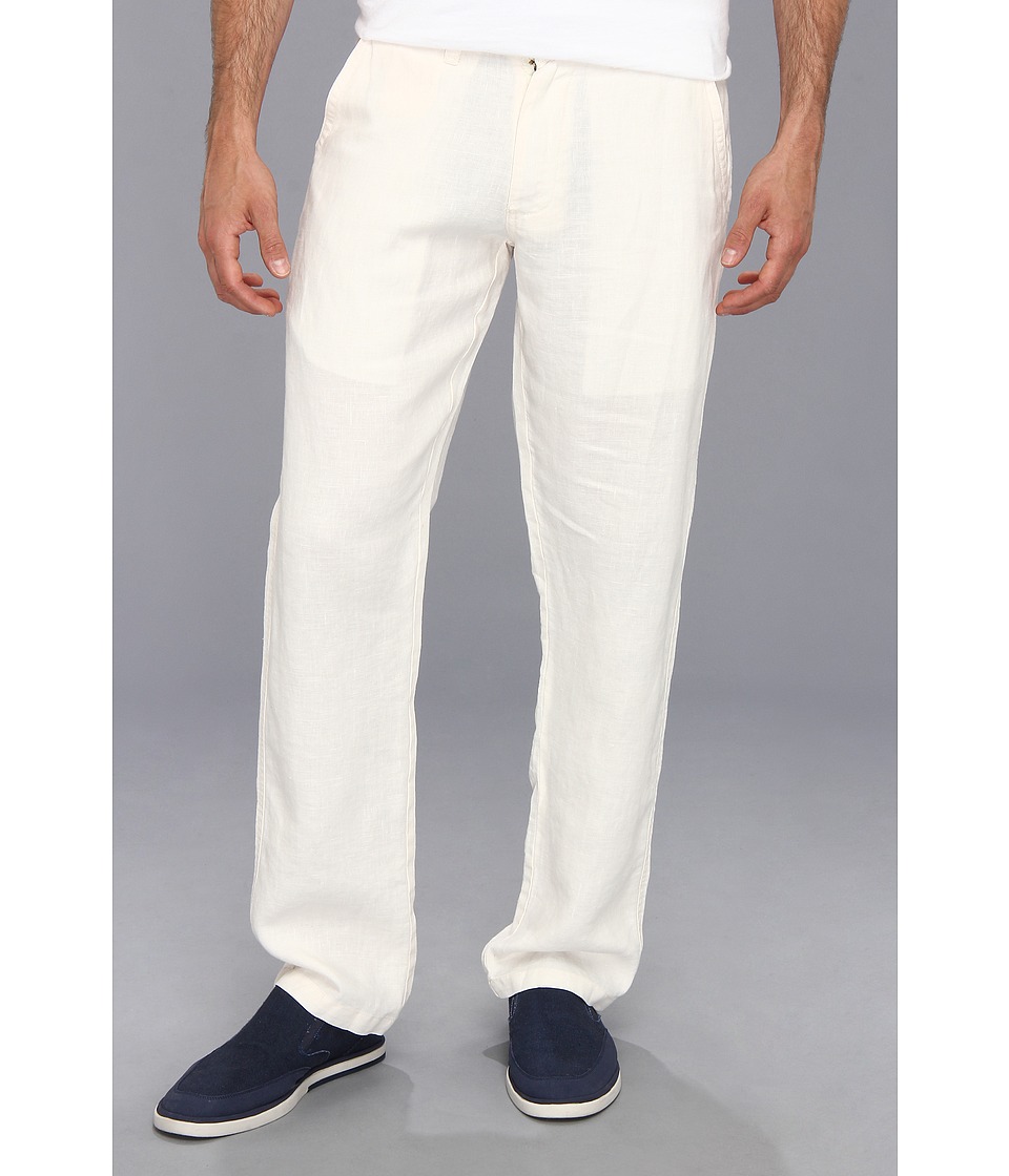 Report Collection Linen 5 Pocket Pant Mens Casual Pants (Beige)
