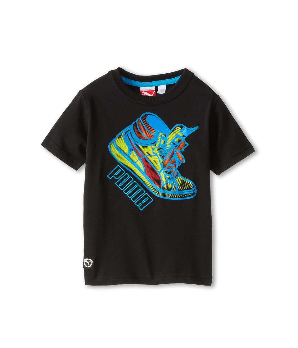 Puma Kids High Top Tee Boys T Shirt (Black)