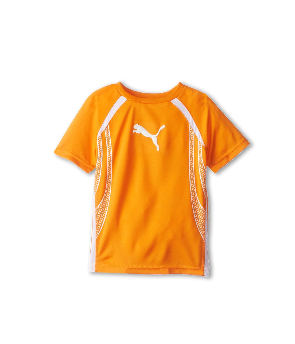 Puma Kids Formstripe Tee Boys T Shirt (Orange)