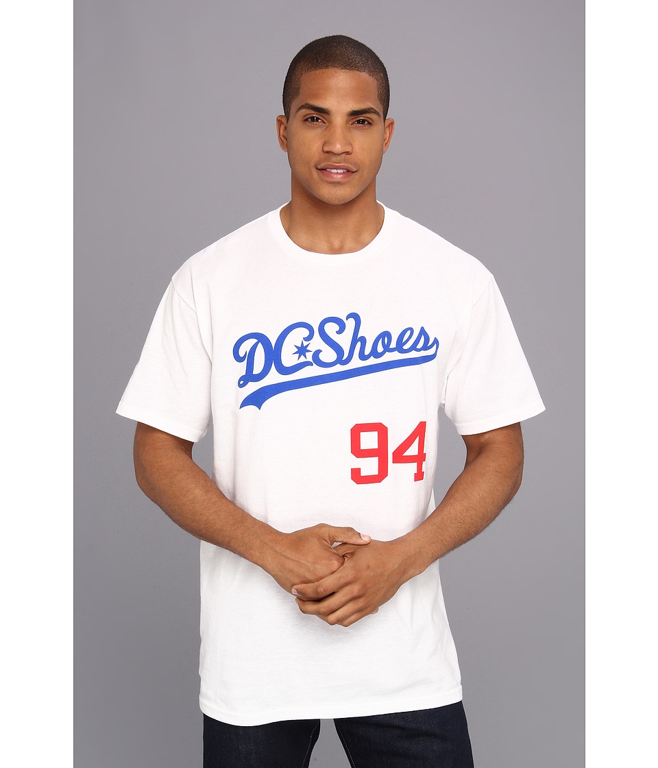 DC County Tee Mens Short Sleeve Pullover (White)