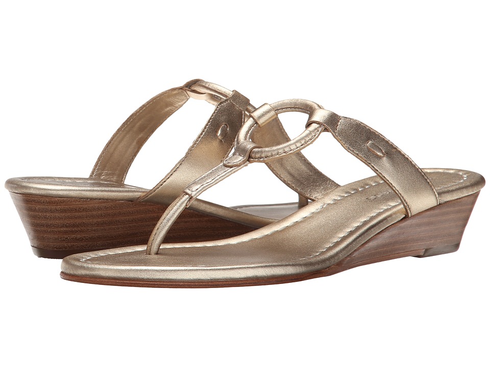 Bernardo Matrix Wedge (Platinum Calf/Platinum Calf) Women