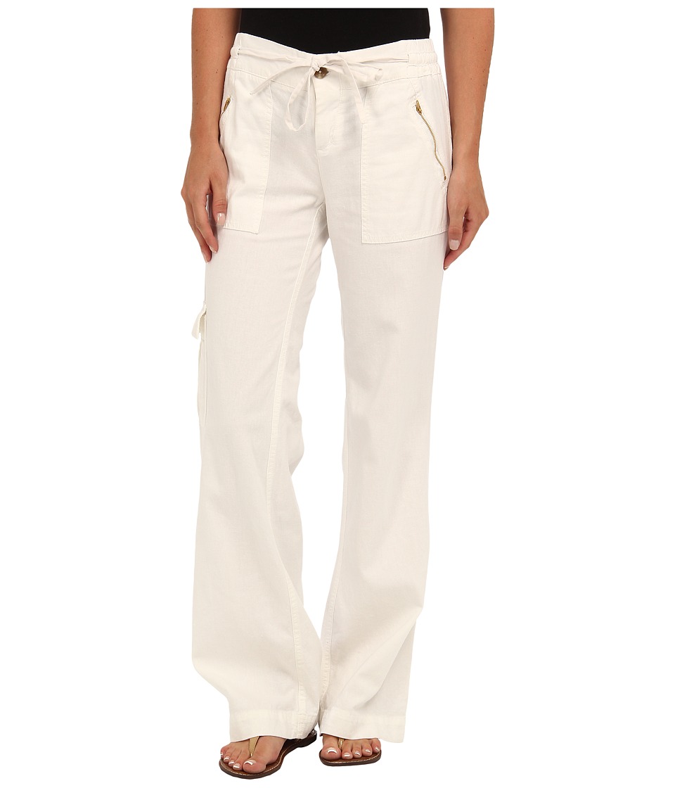 KUT from the Kloth Grayson Linen Pant K23096 Womens Casual Pants (White)