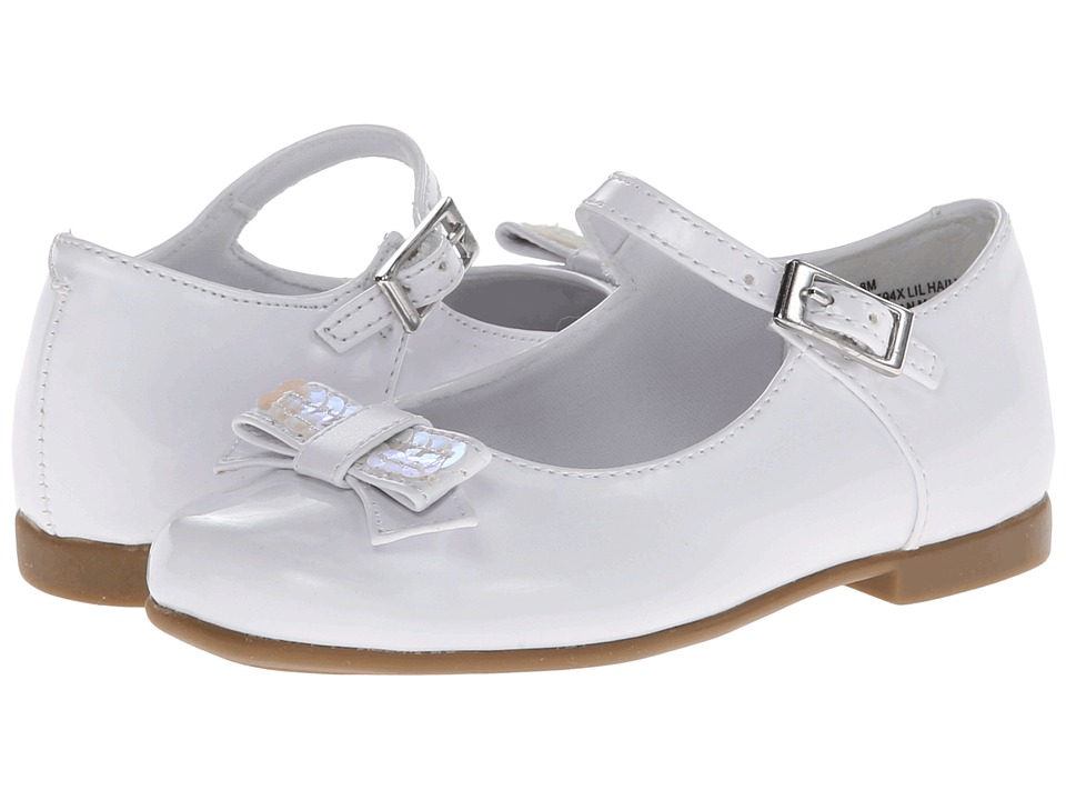 Rachel Kids Lil Haily Girls Shoes (White)