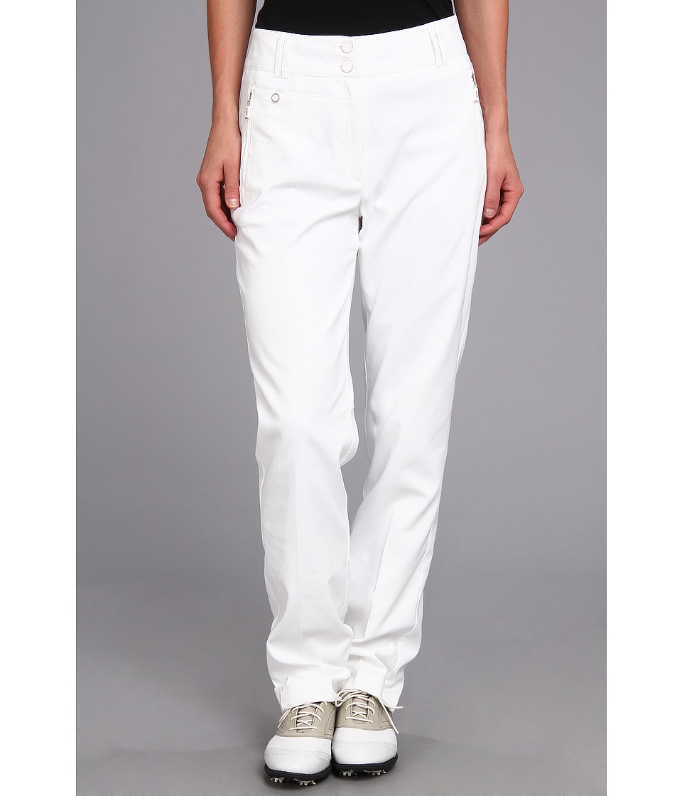 DKNY Golf Alexis 42in. Pant Womens Casual Pants (White)