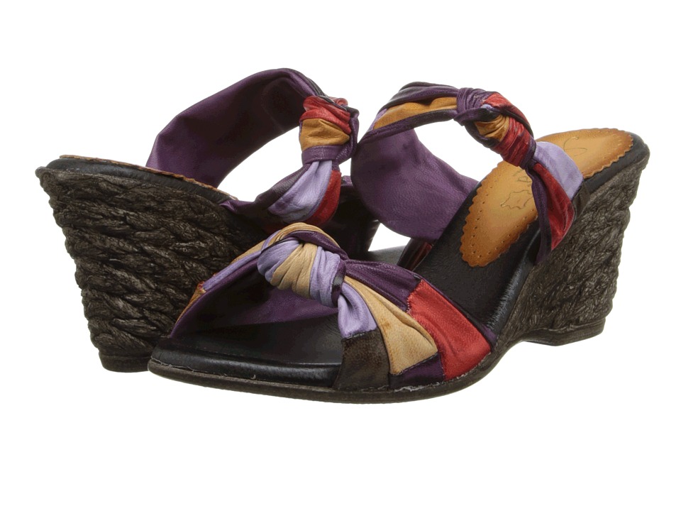 Spring Step Upside Womens Dress Sandals (Black)