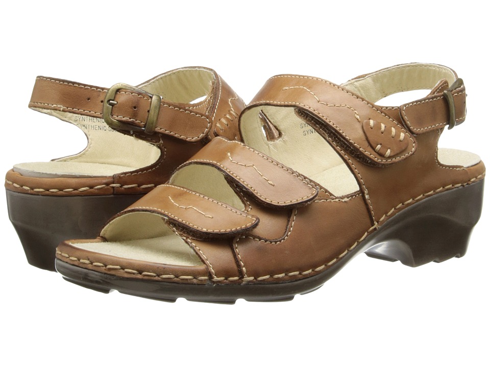 Spring Step Benicia Womens Dress Sandals (Tan)