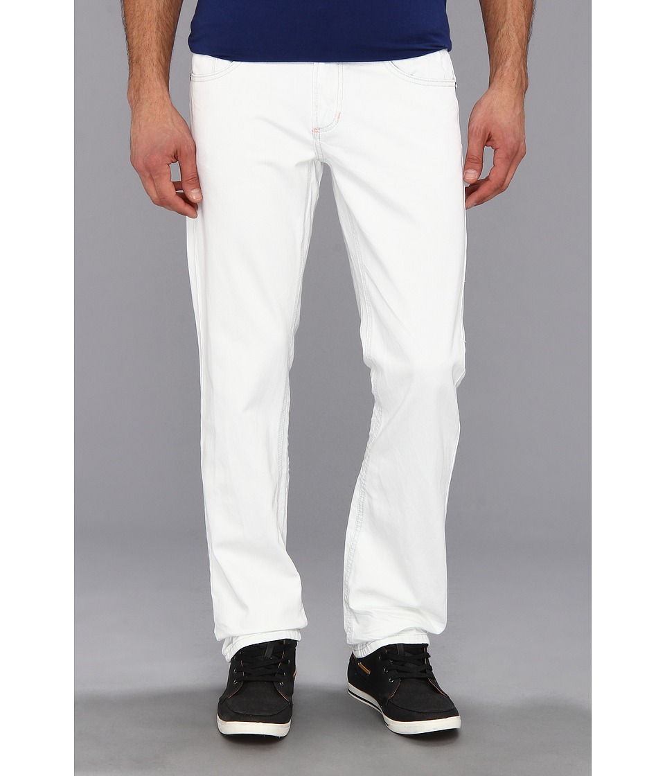 Fresh Brand Super Soft Denim with Super Bleach Effect Mens Jeans (White)