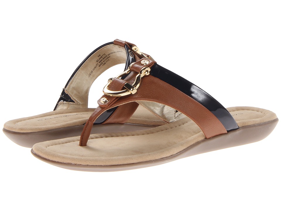 navy bandolino sandals