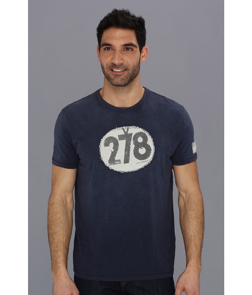 Lucky Brand 278 Tee Mens T Shirt (Navy)