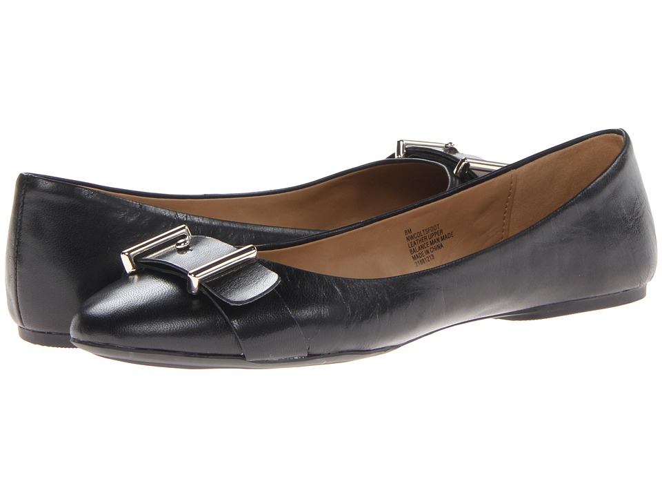 Nine West Coltsfoot Womens Slip on Dress Shoes (Black)