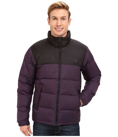 UPC 887867915247 The North Face Nuptse Jacket Dark Eggplant Purple TNF Black Men s Coat upcitemdb