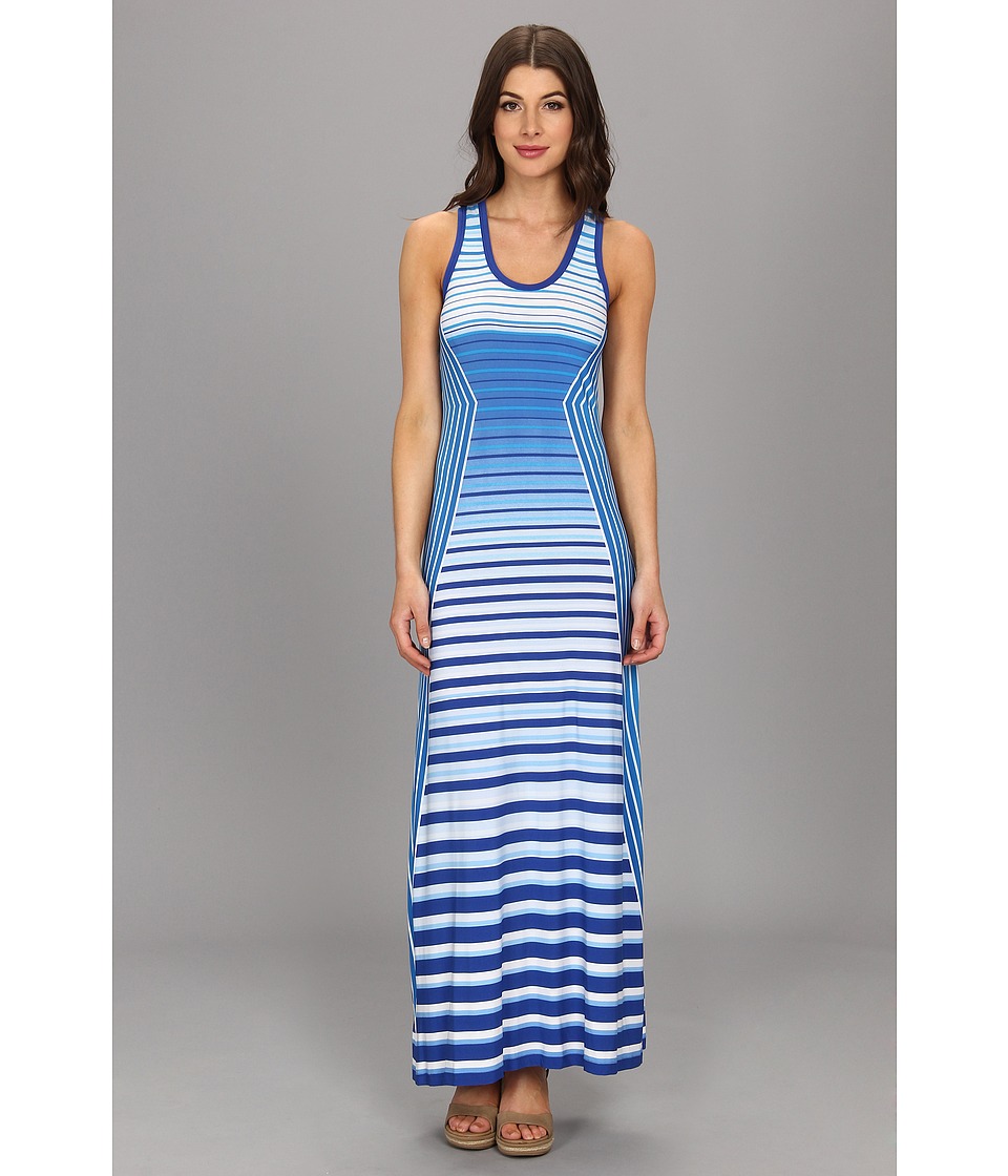 Calvin Klein Printed Maxi Dress Womens Dress (Multi)