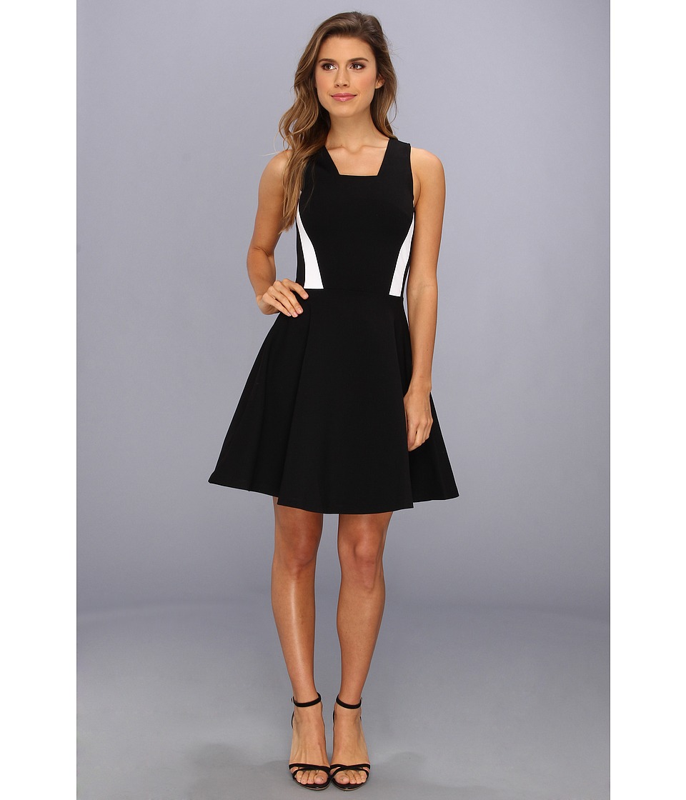 French Connection Lucy Flare 71BCR Womens Dress (Black)
