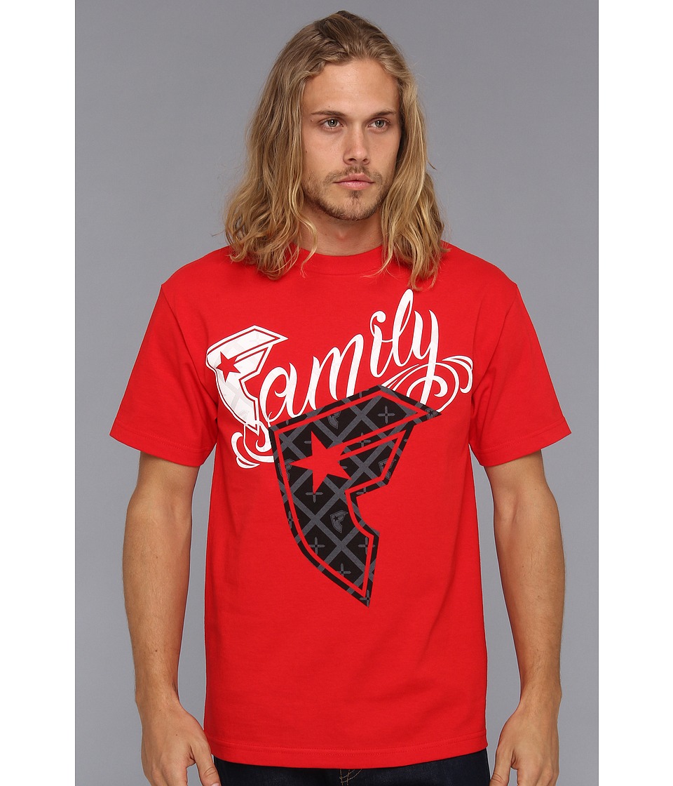Famous Stars & Straps Saints BOH Tee Mens T Shirt (Red)
