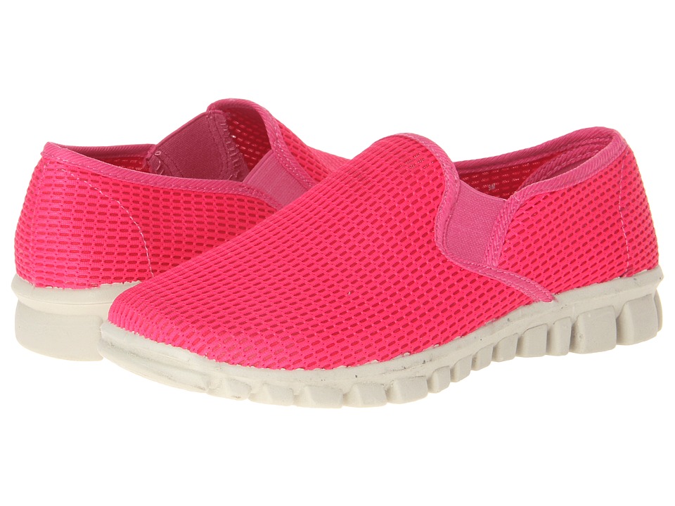 Deer Stags Dynasty Womens Slip on Shoes (Pink)