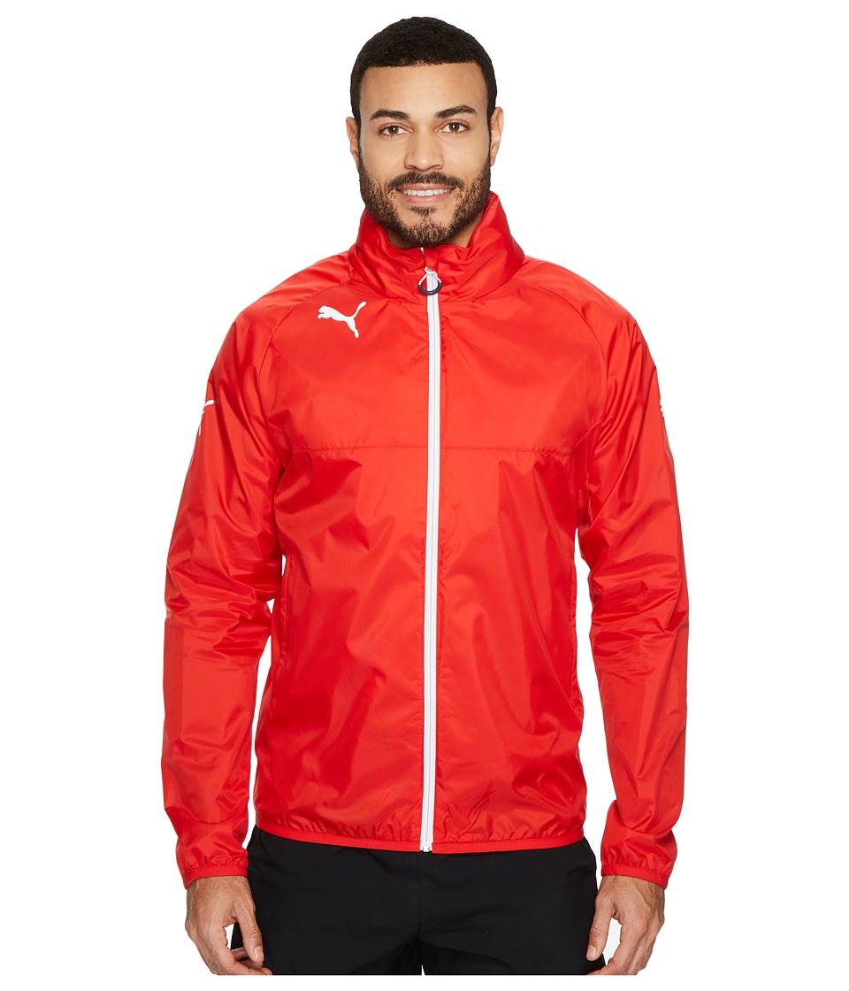 PUMA Rain Jacket (Puma Red/White) Men