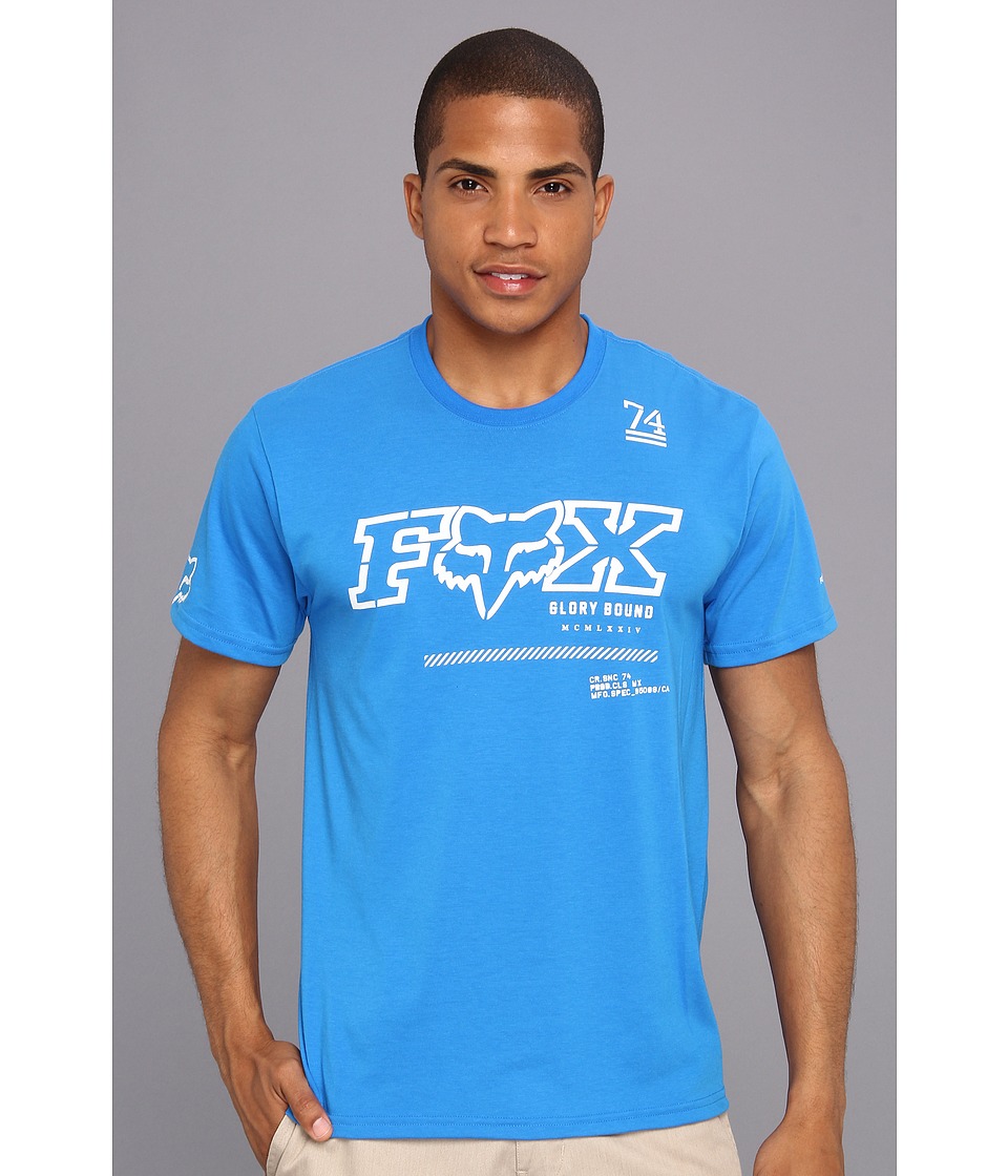Fox Reforge S/S Tech Tee Mens T Shirt (Blue)