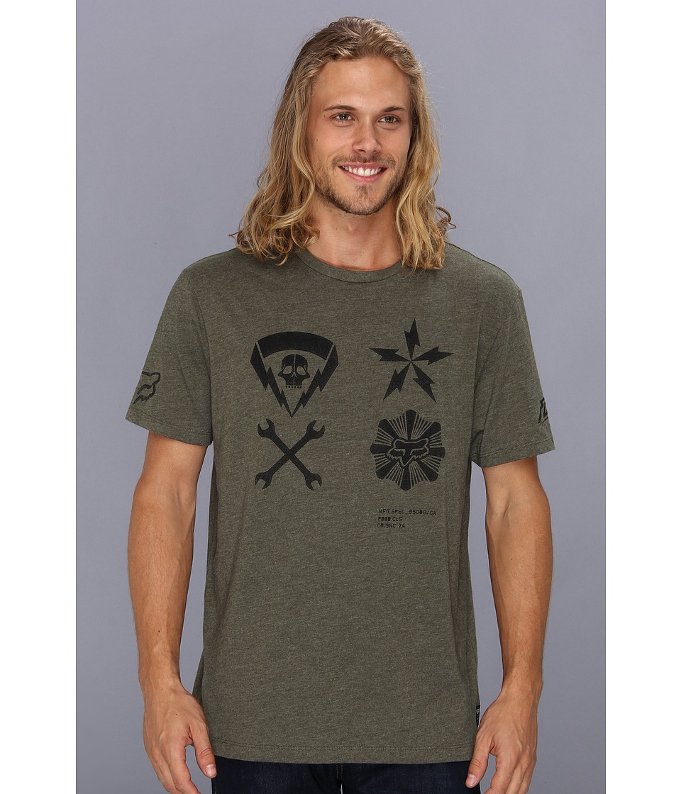 Fox Manifesto S/S Premium Tee Mens T Shirt (Olive)