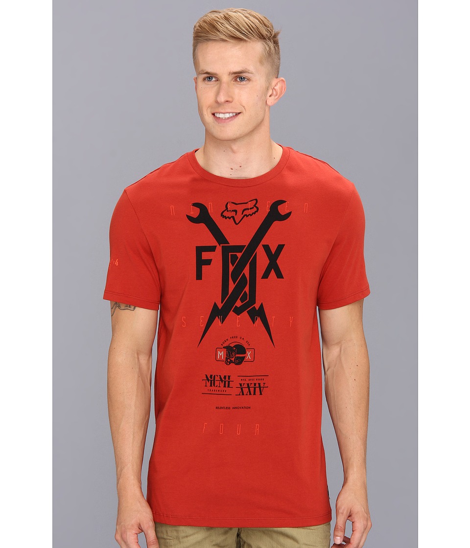 Fox After Mars S/S Premium Tee Mens T Shirt (Red)