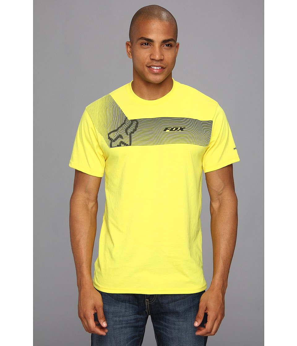 Fox Ravine S/S Tech Tee Mens T Shirt (Yellow)