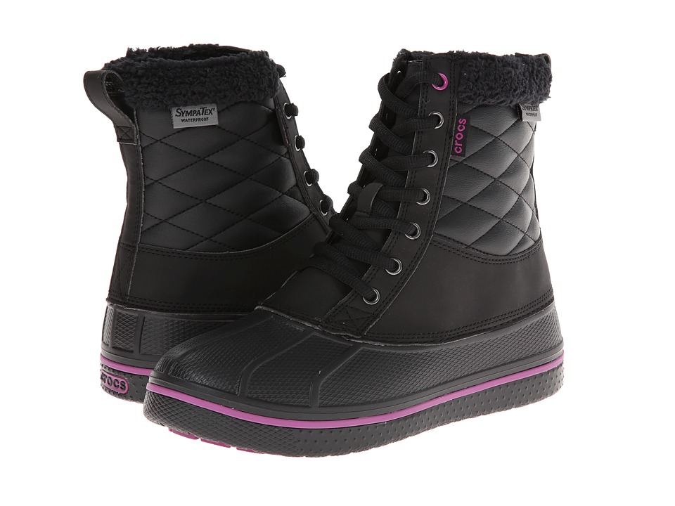 crocs all cast waterproof duck boot