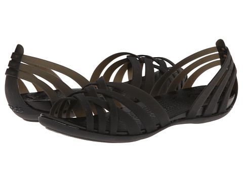 crocs huarache black