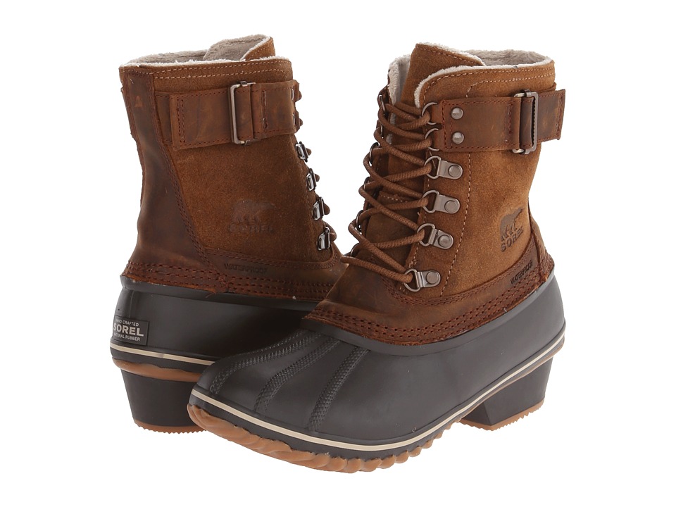 SOREL Winter Fancytm Lace II (Elk/Grizzly Bear) Women