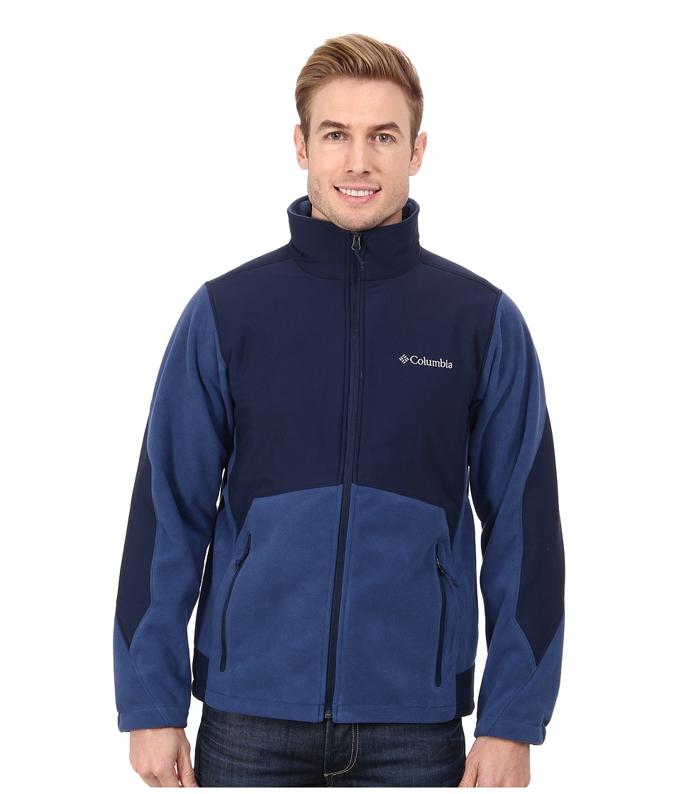 columbia fleece jacket navy