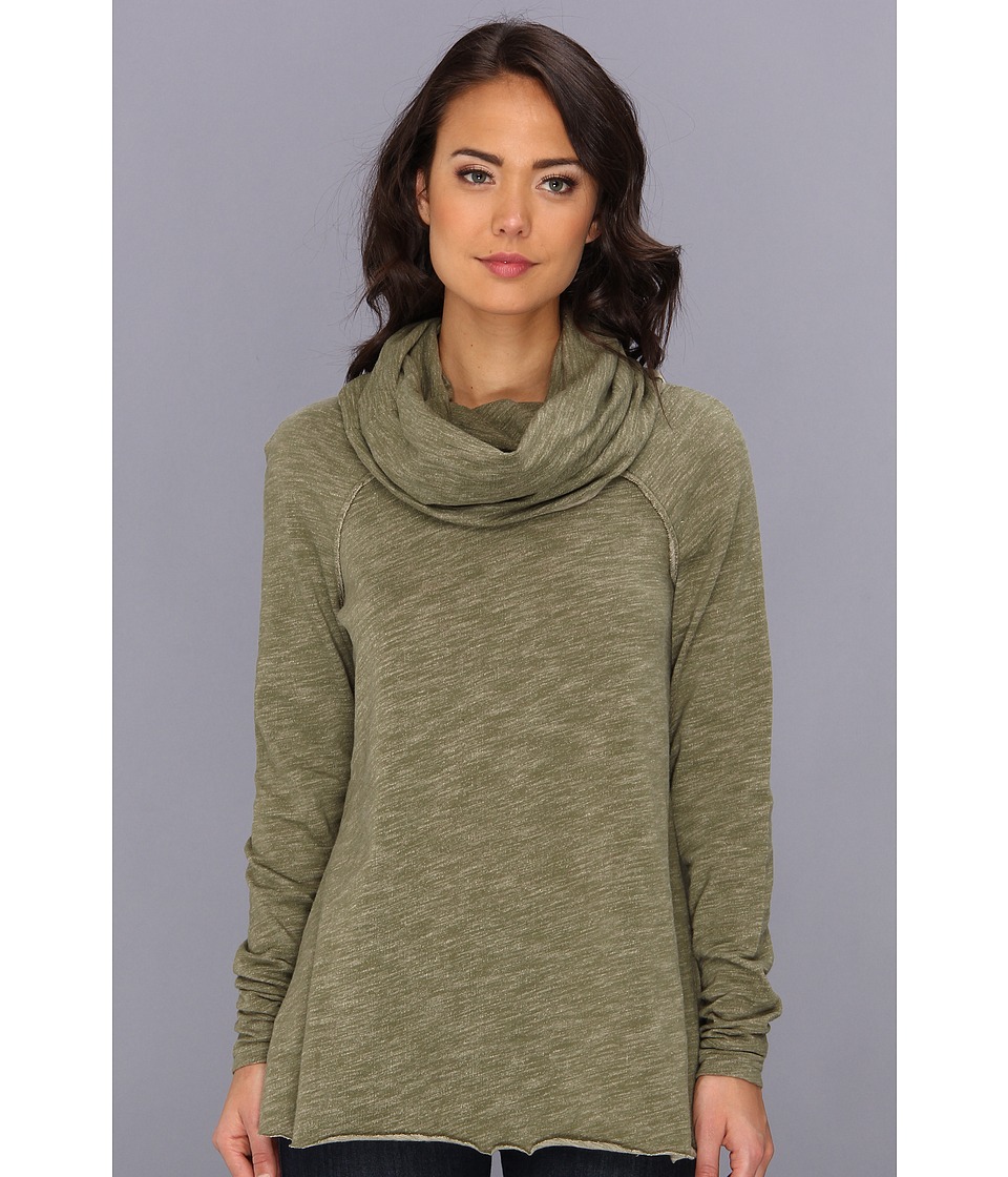 Free People Cocoon Love Pullover Womens Sweater (Green)