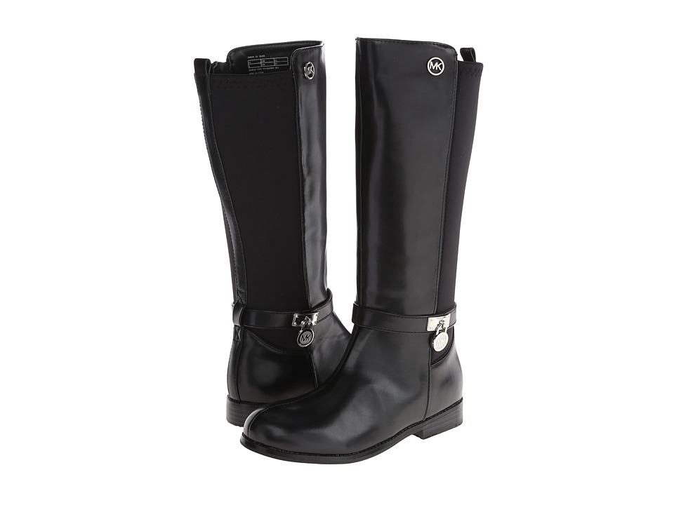 michael kors kids black boots