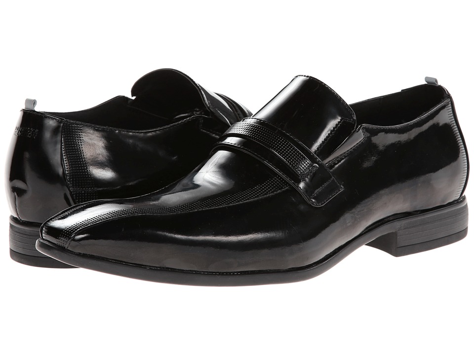 Kenneth Cole Reaction Club Member Mens Slip on Shoes (Black)