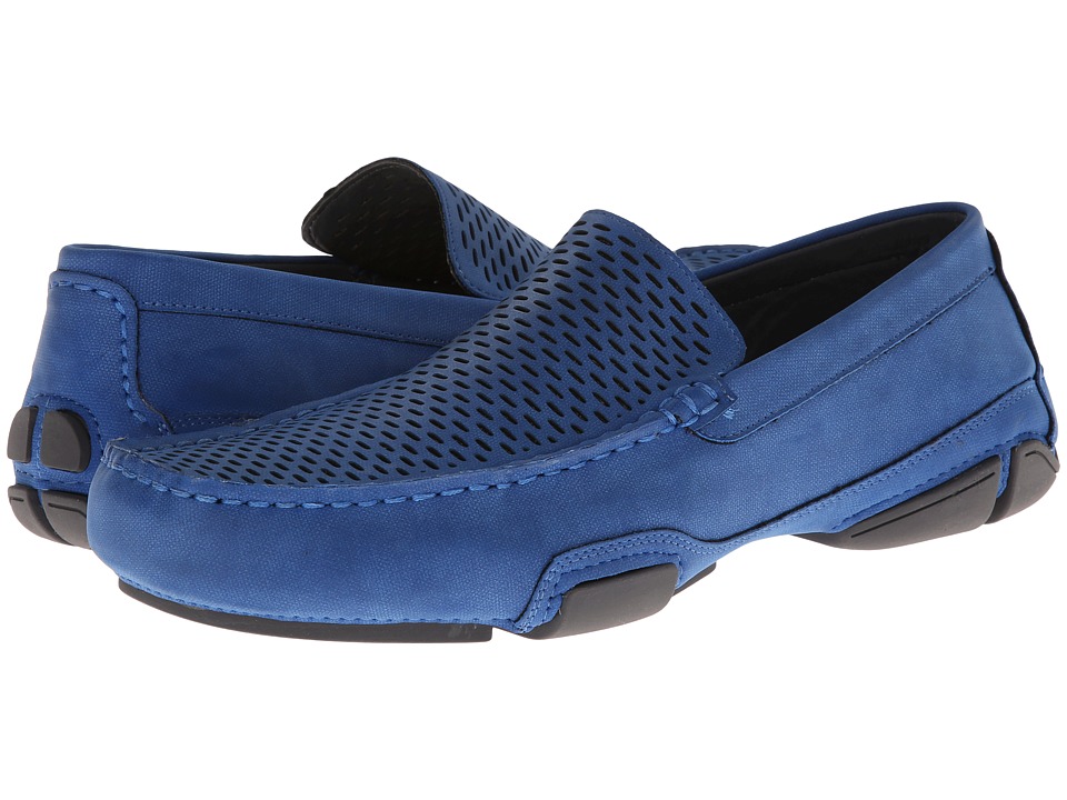 Kenneth Cole Unlisted Center Bold Mens Slip on Shoes (Blue)