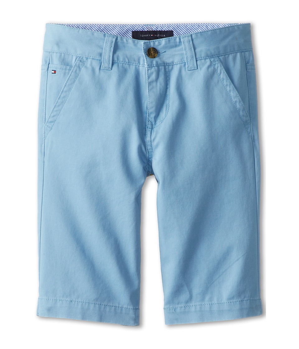 Tommy Hilfiger Kids Kent Flat Front Short Boys Shorts (Blue)