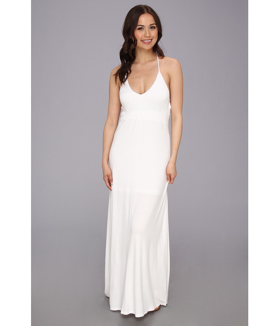 BCBGeneration Knit Casual Dress Womens Dress (White)
