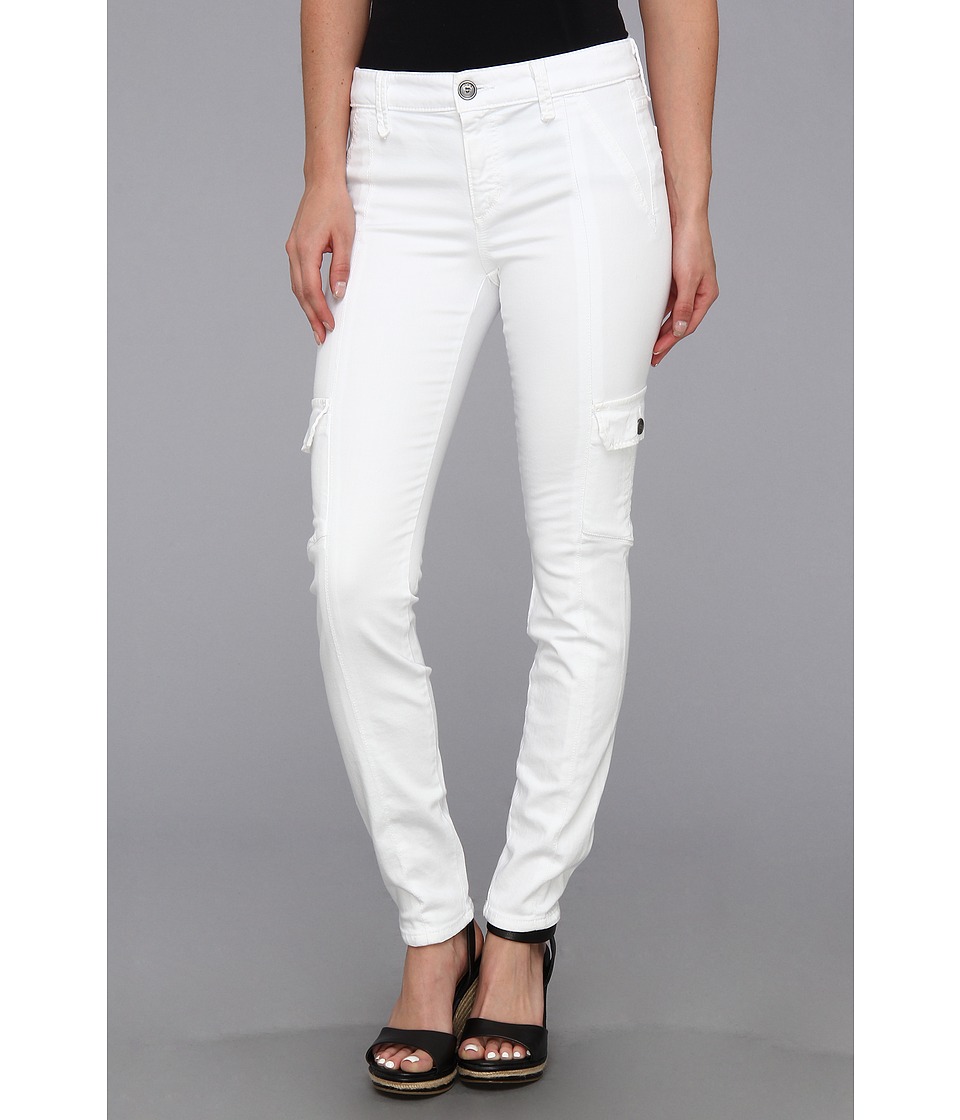 Joes Jeans Jane Military Colors Skinny Ankle Cargo Jean Womens Jeans (White)