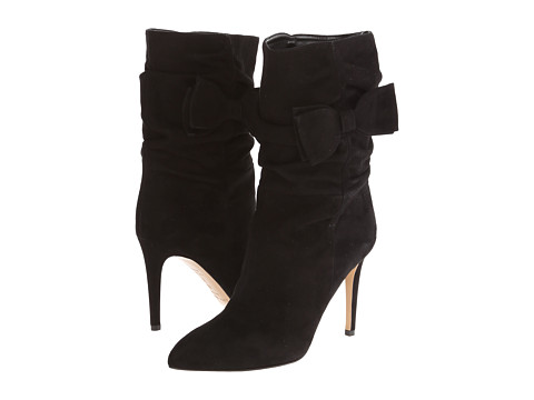 Kate Spade New York - Nod (Black Suede) Women's Dress Pull-on Boots