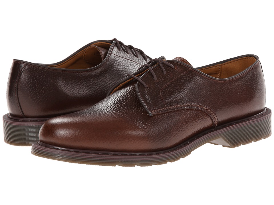 Dr Martens Men S Octavius Dark Brown Leather Shoe Dr Martens Men S Octavius Dark Brown Leather Shoe