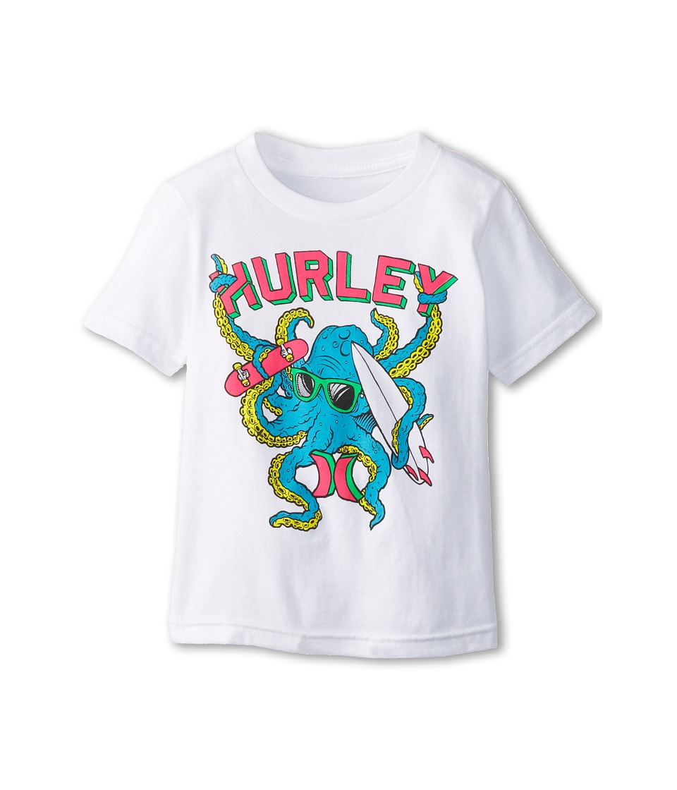 Hurley Kids Octo Tee Boys T Shirt (White)