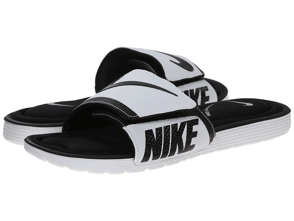 nike solarsoft comfort slide black