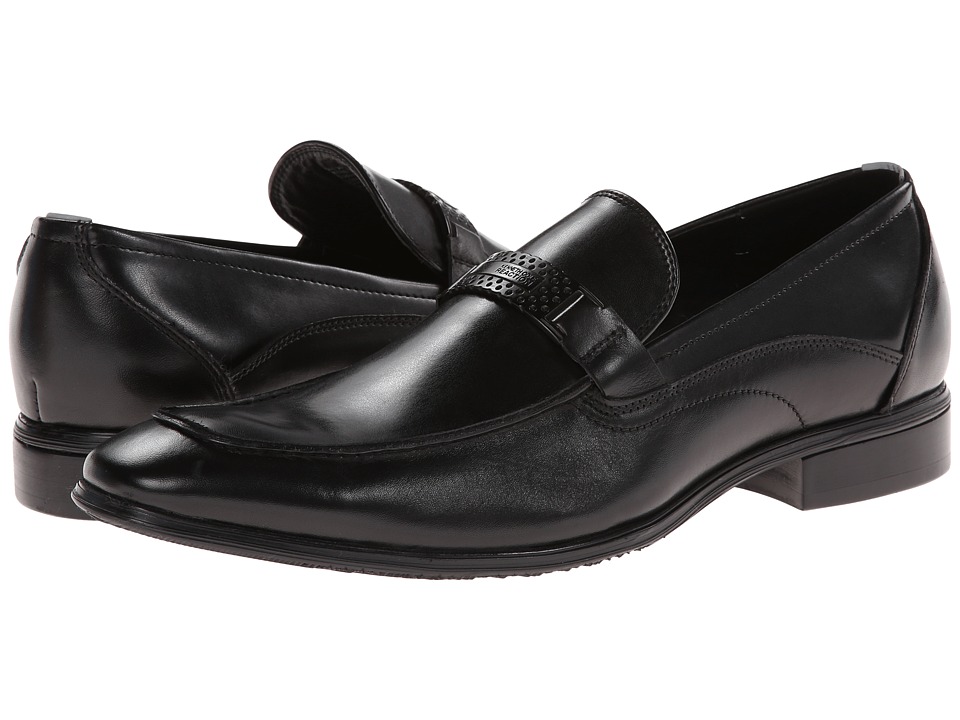 Kenneth Cole Reaction Old West Mens Slip on Dress Shoes (Black)