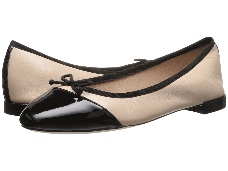 cole haan black patent flats
