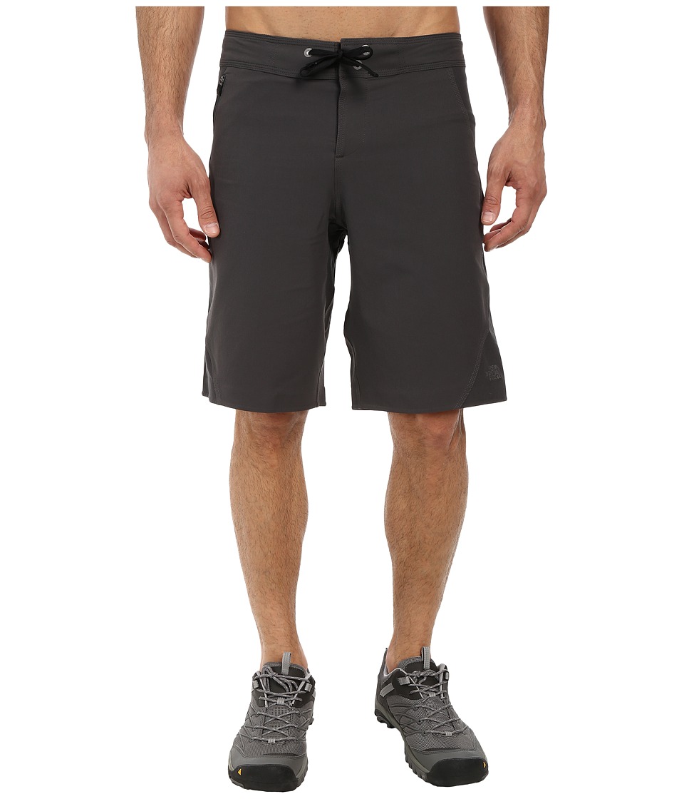 mens grey north face shorts