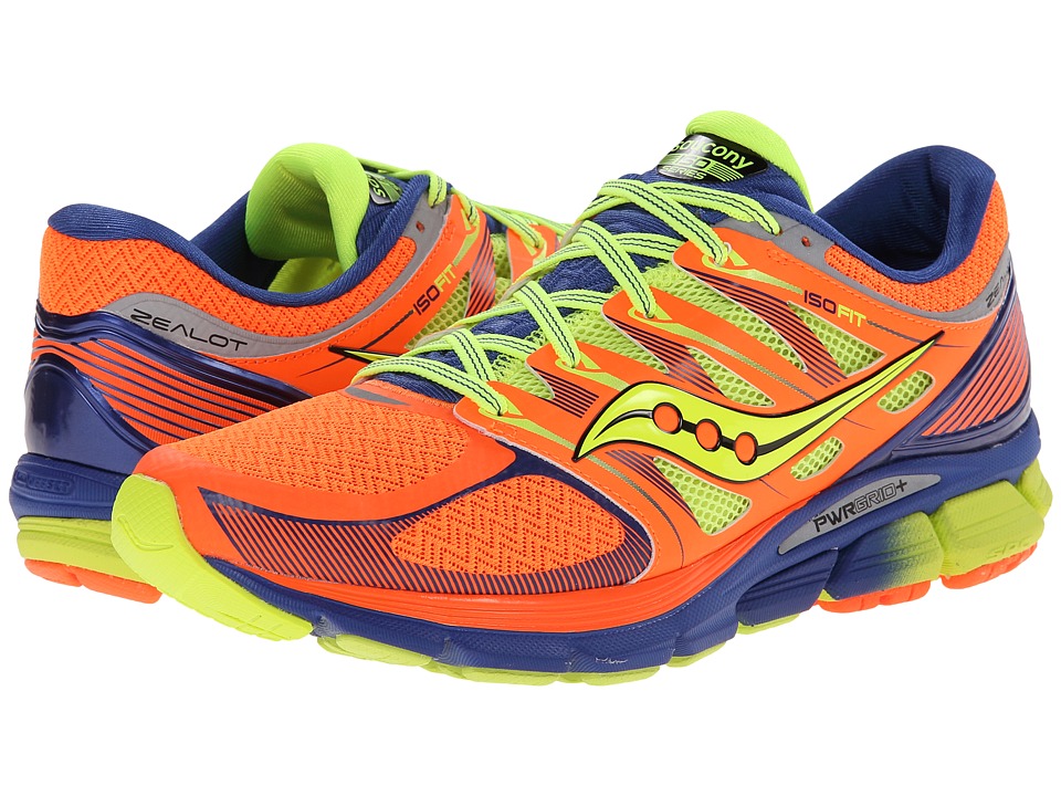 saucony zealot iso orange