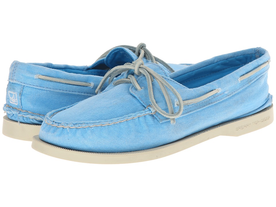 turquoise sperrys