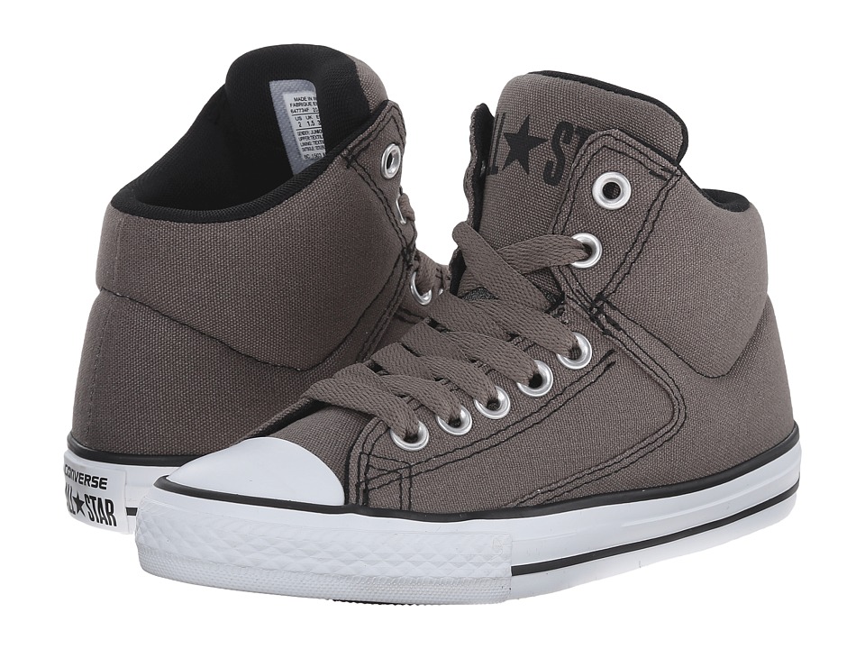 Converse Kids Chuck Taylor(r) All Star(r) High Street Hi (Little Kid/Big Kid) (Charcoal) Boys Shoes