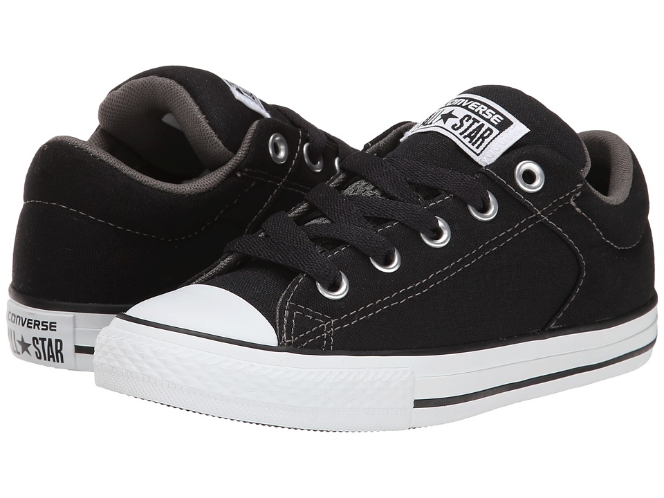 Converse Kids Chuck Taylor(r) All Star(r) High Street Slip (Little Kid/Big Kid) (Black) Boys Shoes