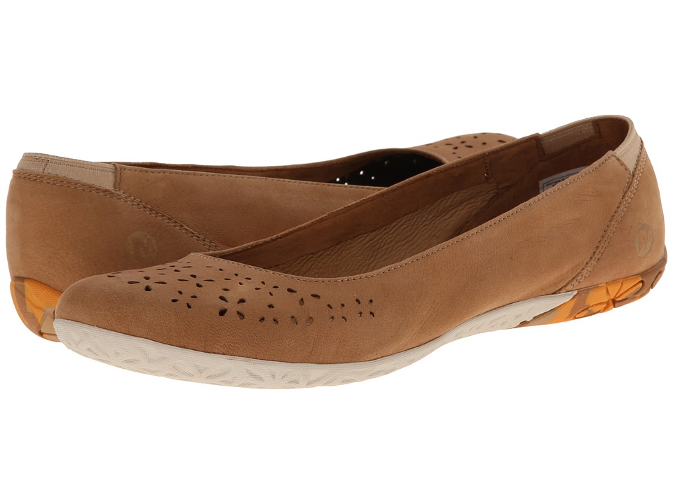 merrell leather flats
