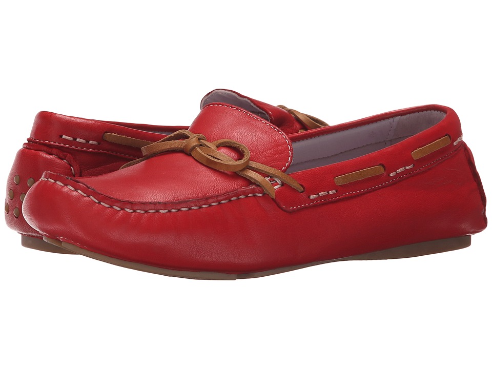 Johnston & Murphy Maggie Camp Moc (Cardinal Red Glove Leather) Women