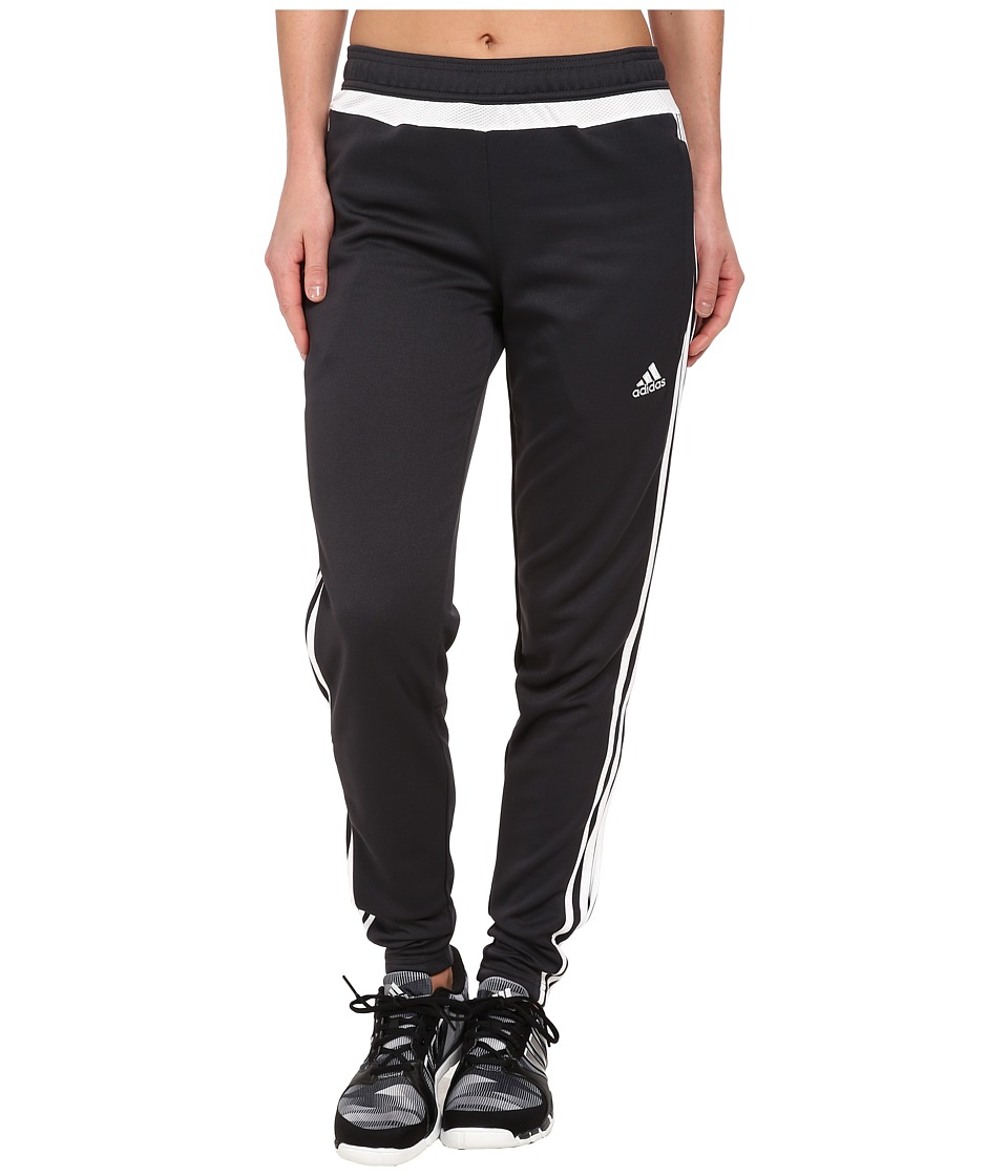 Adidas Performance Women'S Tiro Training Pant, Large, Dark Grey/White/Dark Shale (888170632357)
