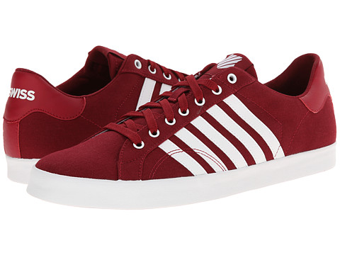 UPC 885938861745 K Swiss Belmont SO T Biking Red White Men s Tennis Shoes upcitemdb